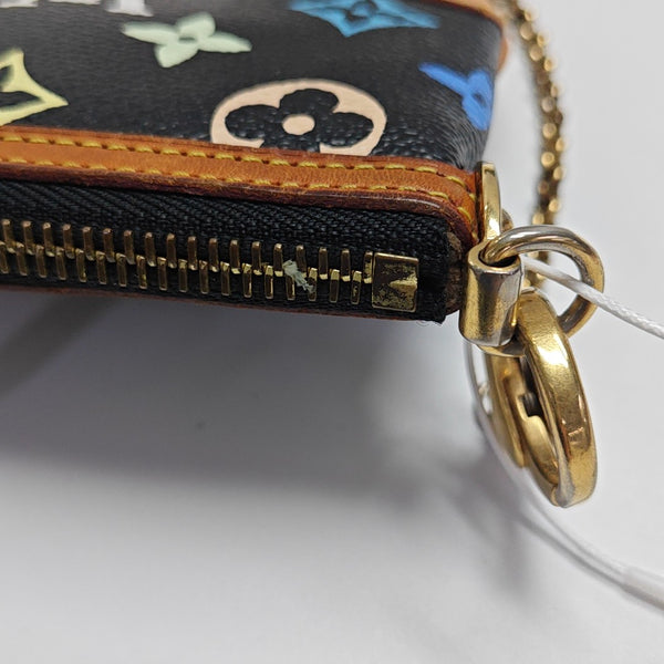 LV × TM VINTAGE MILLA Monogram Coated Canvas Black
