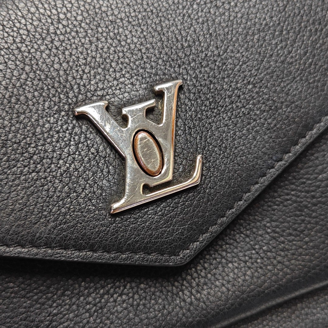 LOCKME BB Calfskin Black