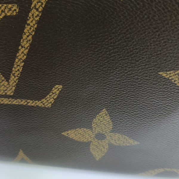 ONTHEGO MM Lona Monogram Revestida Marrón