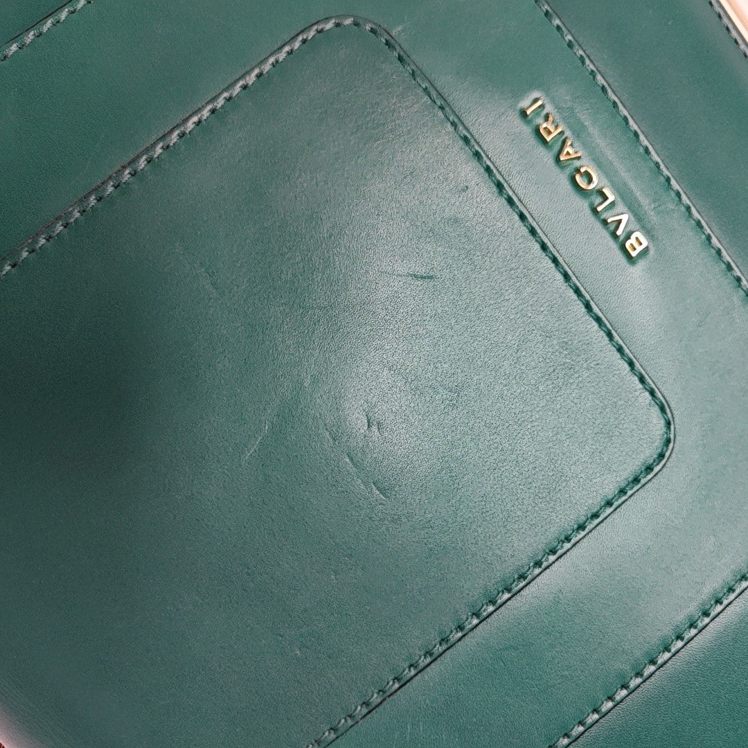 SERPENTI FOREVER Medium Calfskin Green