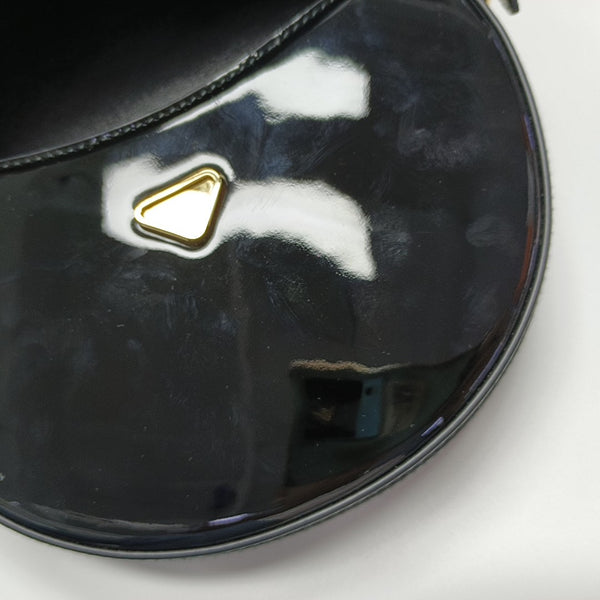Arqué Mini Patent Leather Black