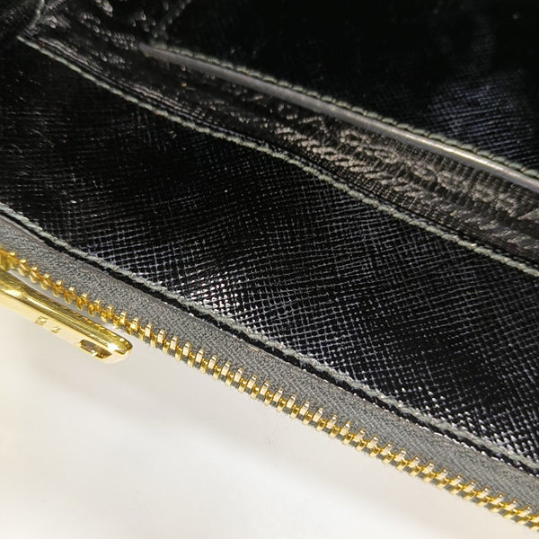 Galleria Small Saffiano Calfskin Black