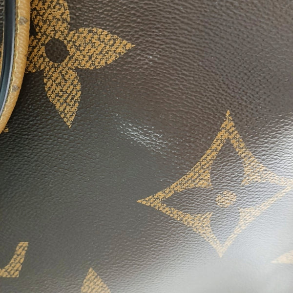 ONTHEGO GM Monogram Coated Canvas Brown