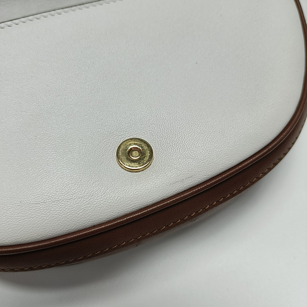 Olympia Mini Quilted Lambskin White