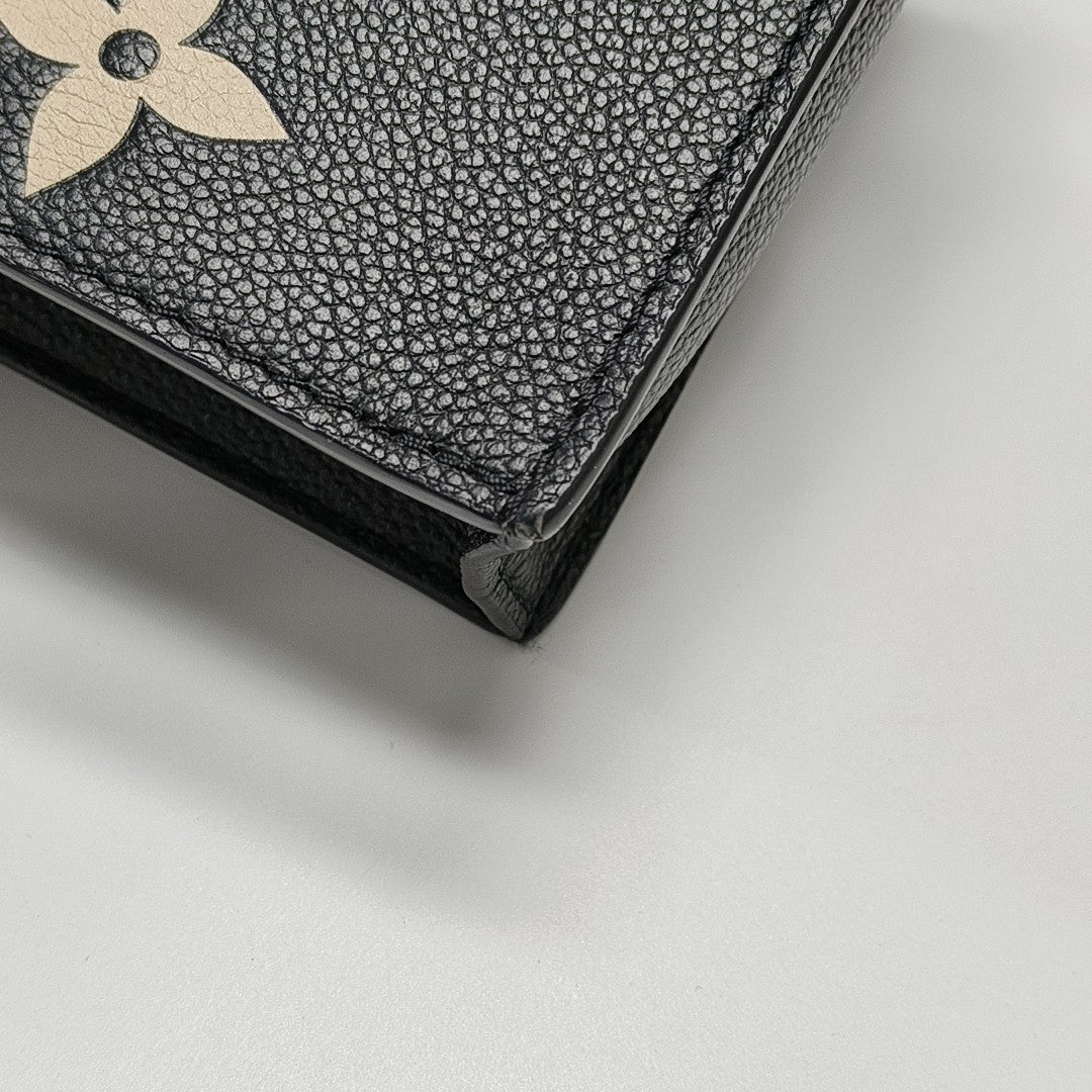 SAC PLAT Mini Monogram Calfskin Black