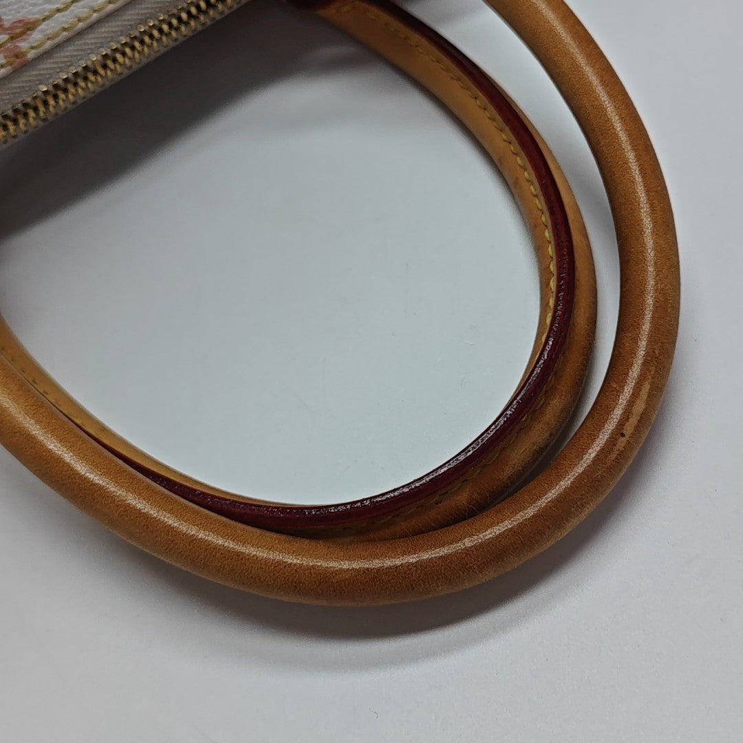 LV × TM RITA Monogram Coated Canvas White