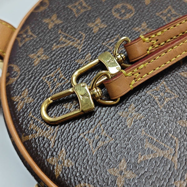 BOITE CHAPEAU PM Monogram Coated Canvas Brown