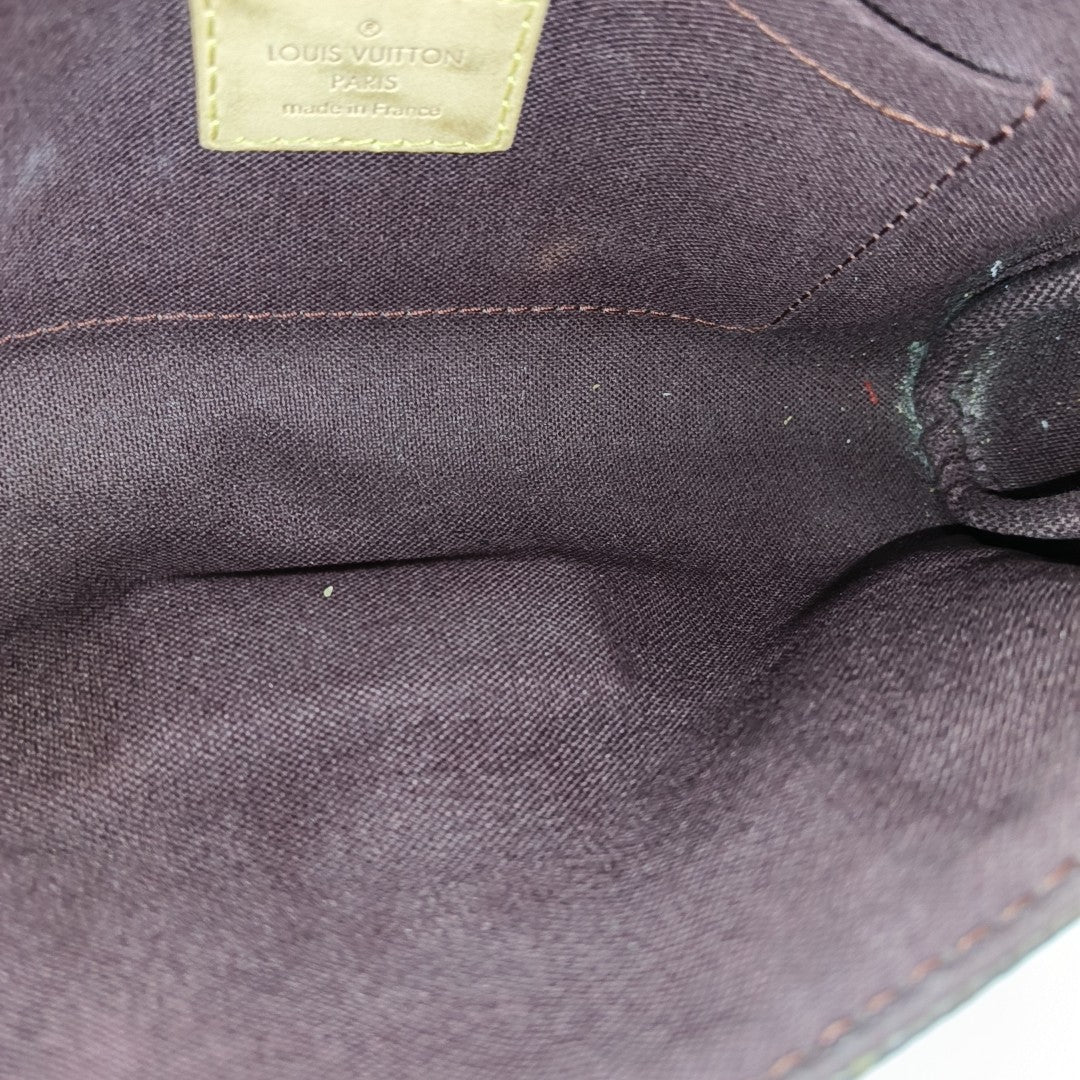 FAVORITE PM Monogram Coated Canvas Brown