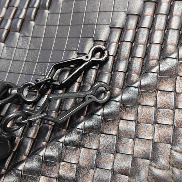 Messenger Calfskin Black