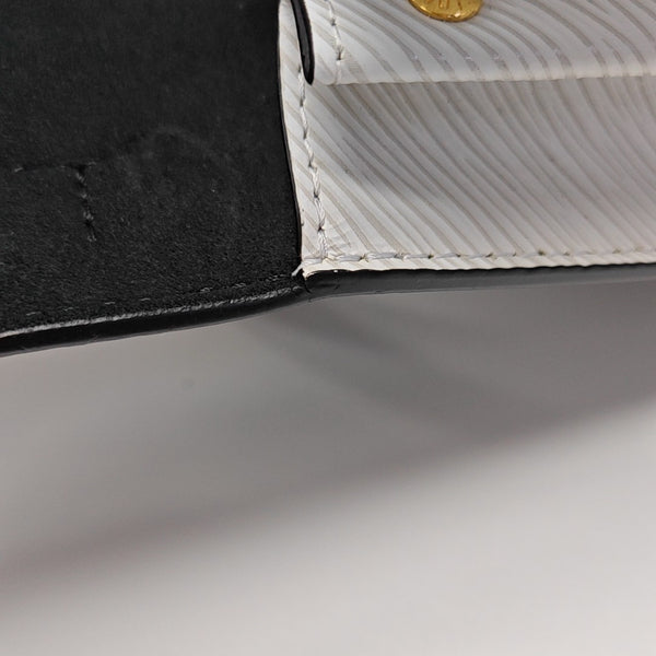 SPRING STREET Monogram Patent Leather Black