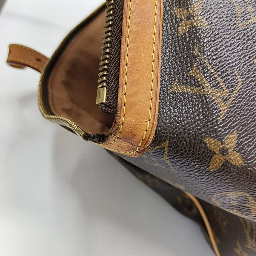 TIVOLI GM Monogram Coated Canvas Brown
