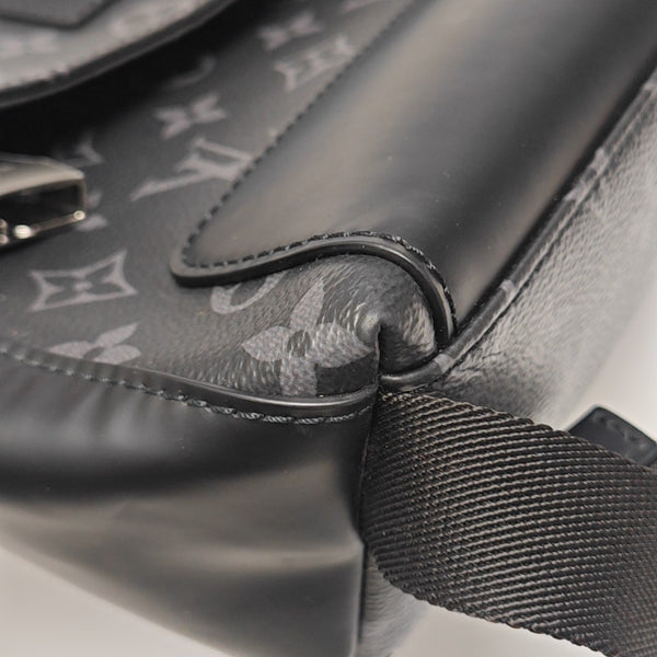 VOYAGER PM Monogram Coated Canvas Black