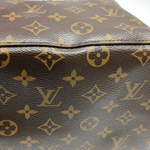 NÉONOÉ MM Monogram Coated Canvas Brown