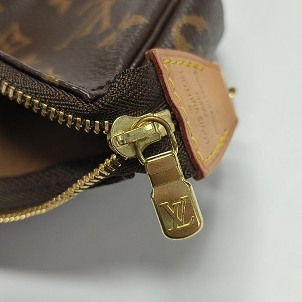 ACCESSOIRES Mini Monogram Coated Canvas Brown
