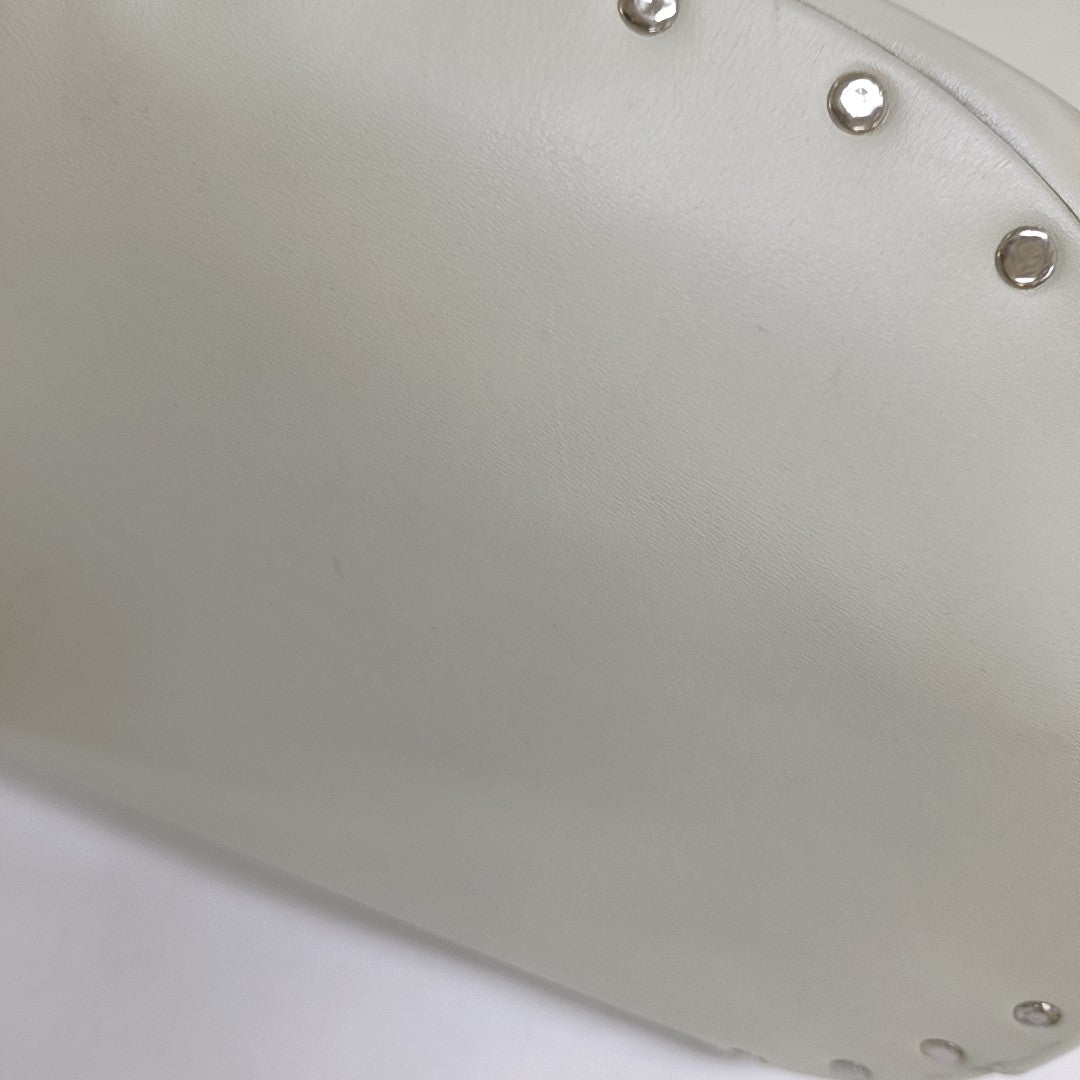 BIKER Calfskin White