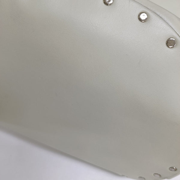 BIKER Calfskin White