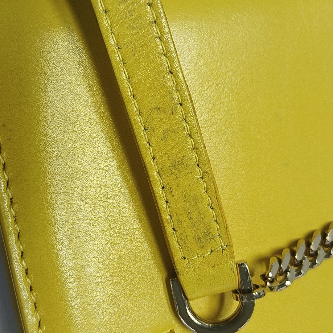 BVLGARI Calfskin Yellow