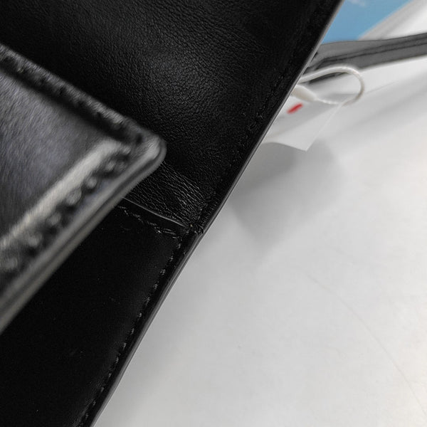 Hourglass S Calfskin Black