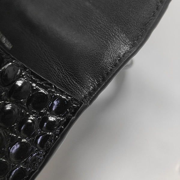 Hourglass Small Calfskin Black