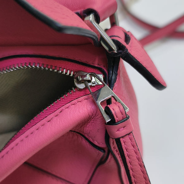 Puzzle Mini Calfskin Pink