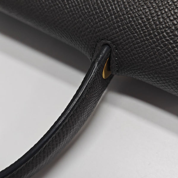 BELT Mini Calfskin Gray