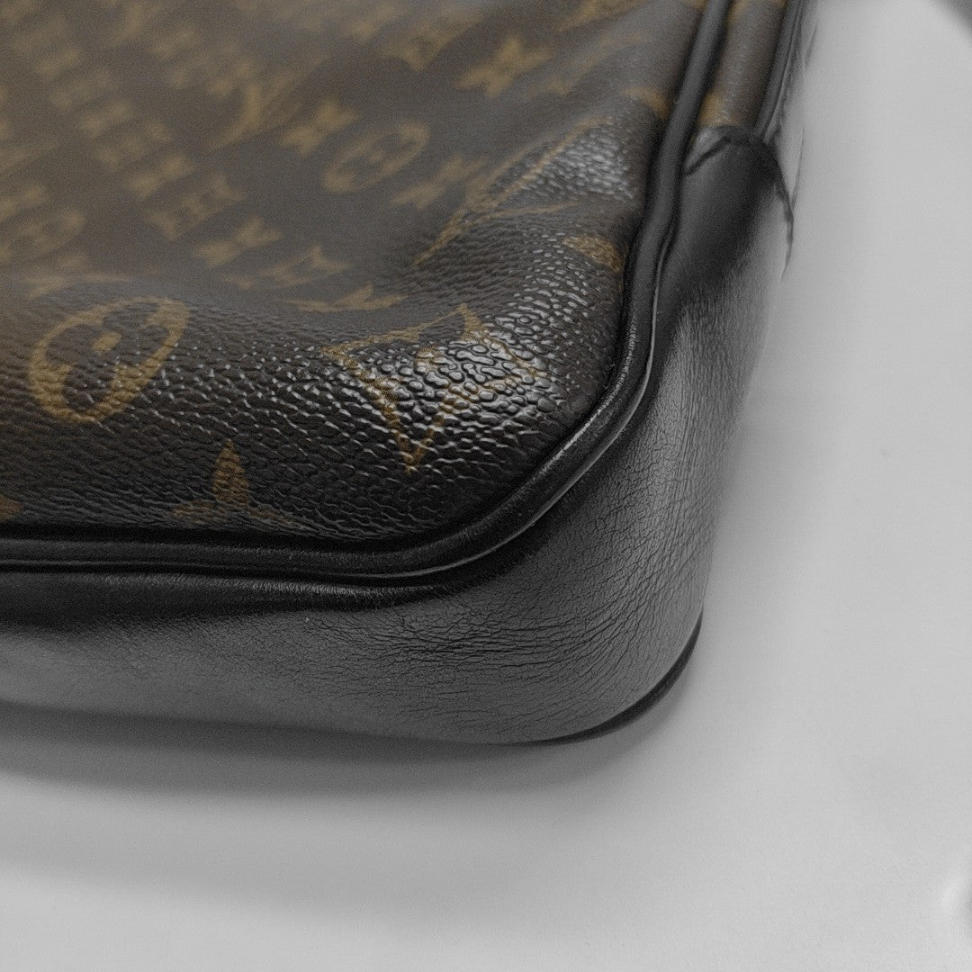 Monogram Coated Canvas Brown