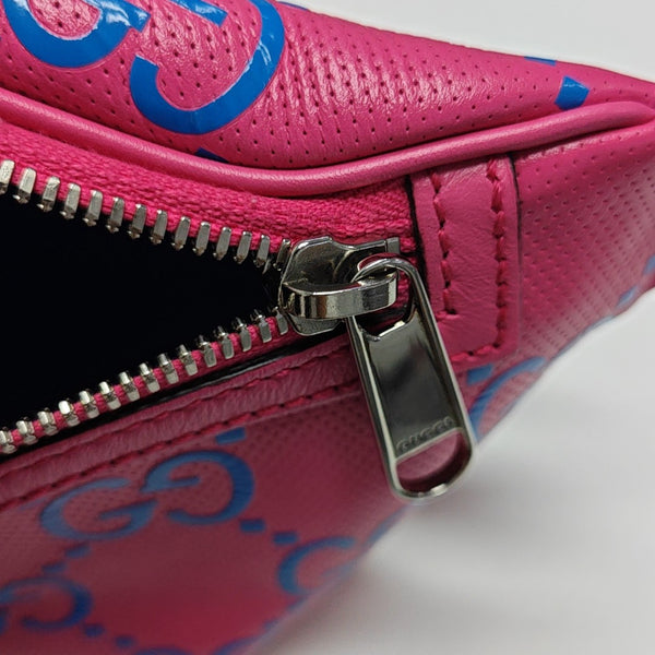 Monogram Coated Canvas Belt Bag Pink