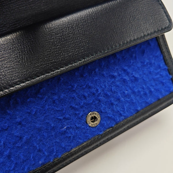 Authenticated pre-owned  Dionysus Super Mini Fabric Blue - Shoulder Bag at Looply