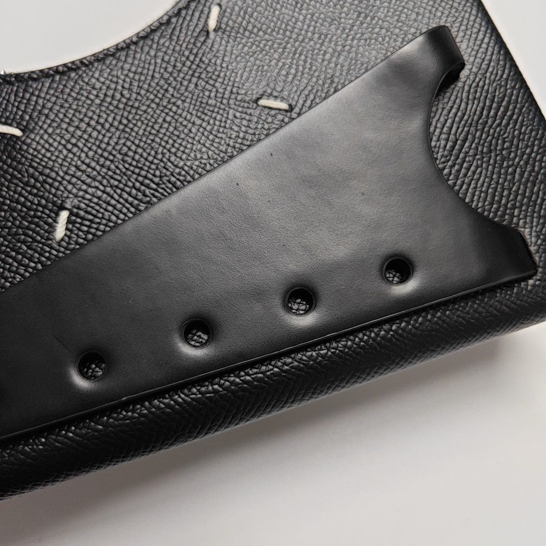Calfskin Shoulder Bag Super Mini Black