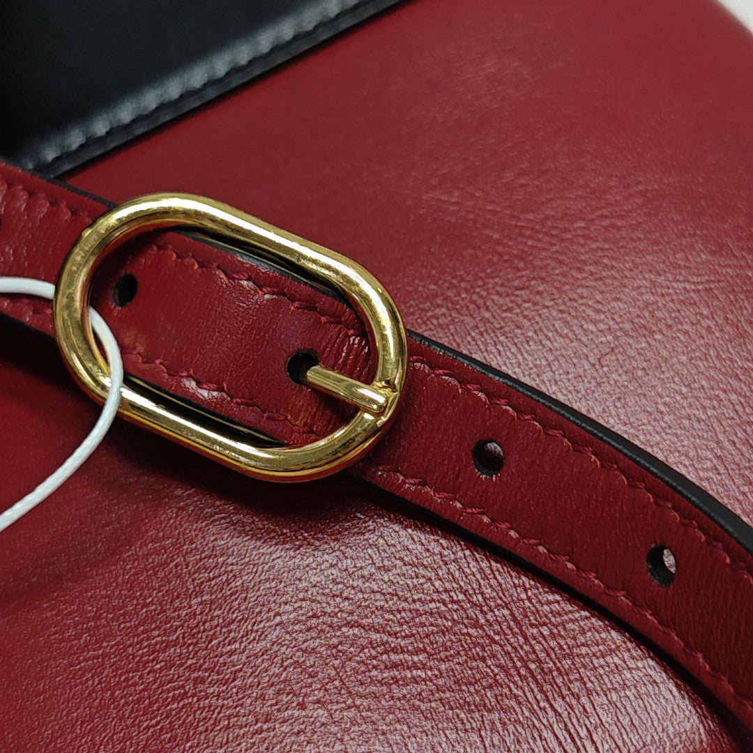 Arli Small Calfskin Red