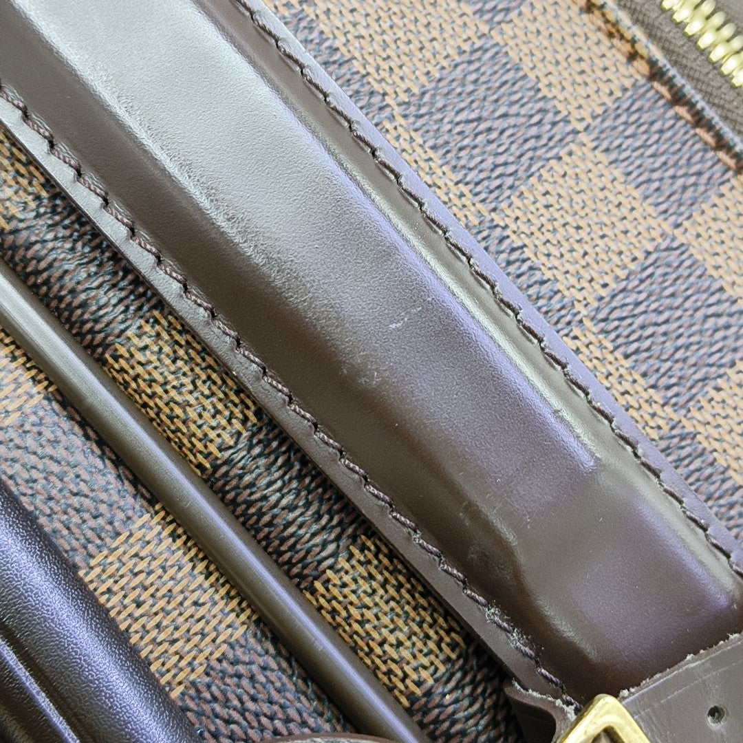 PEGASE 55 Damier Ebene Coated Canvas Brown