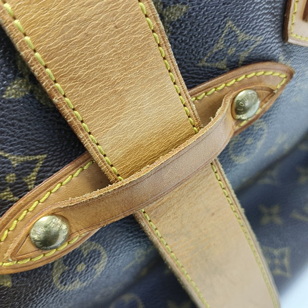 MANHATTAN GM Monogram Coated Canvas Brown