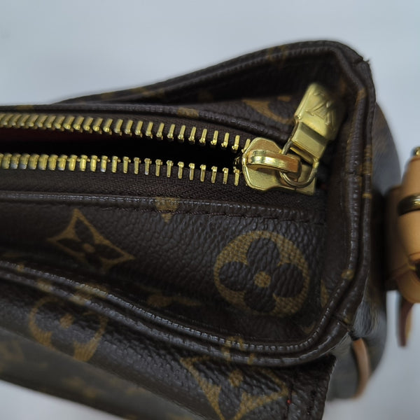 VIVA CITE Monogram Coated Canvas Brown