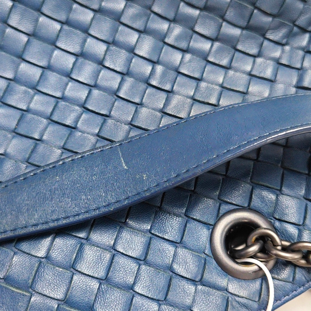 Tote Calfskin Blue