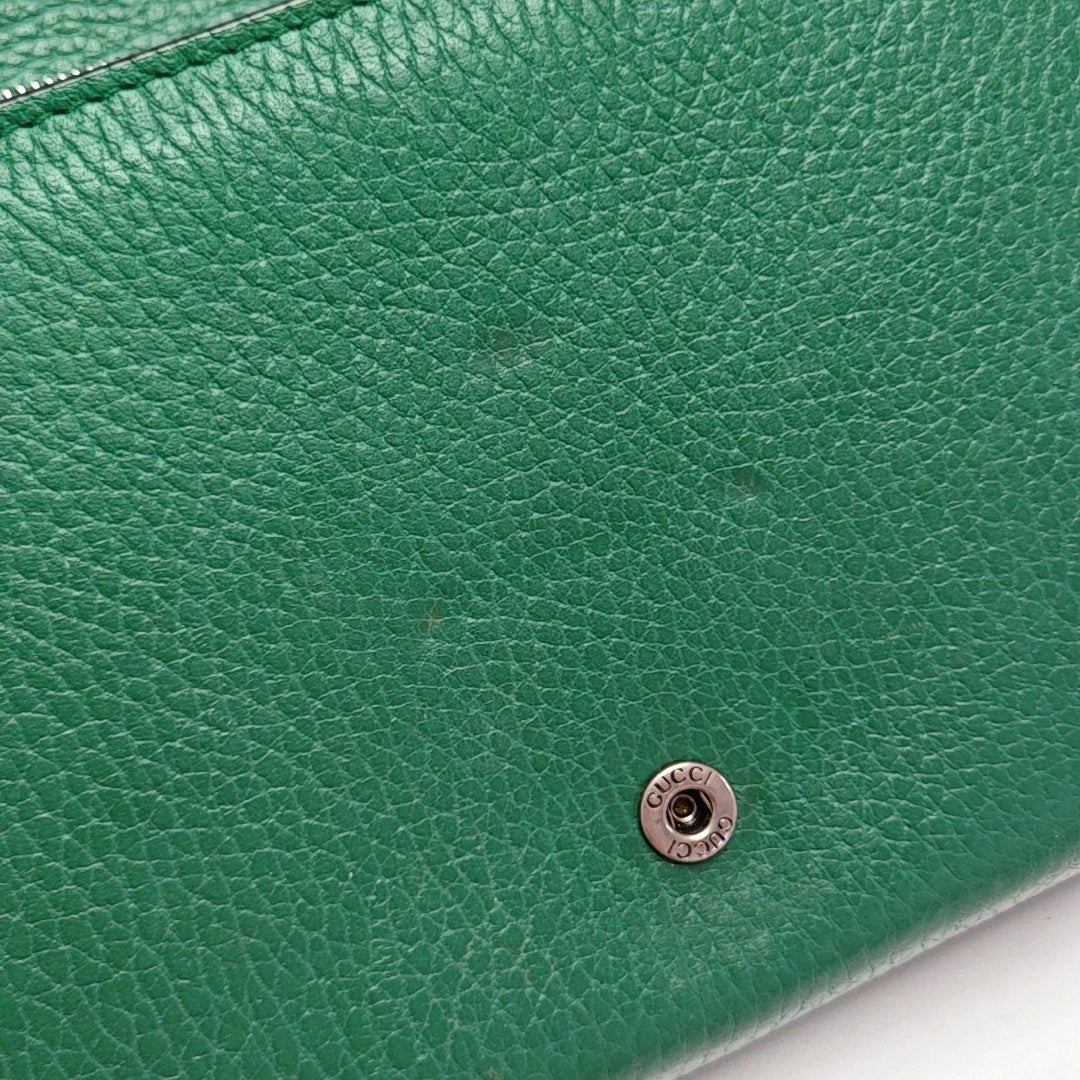 Authenticated pre-owned  Dionysus Mini Calfskin Green - Shoulder Bag at Looply