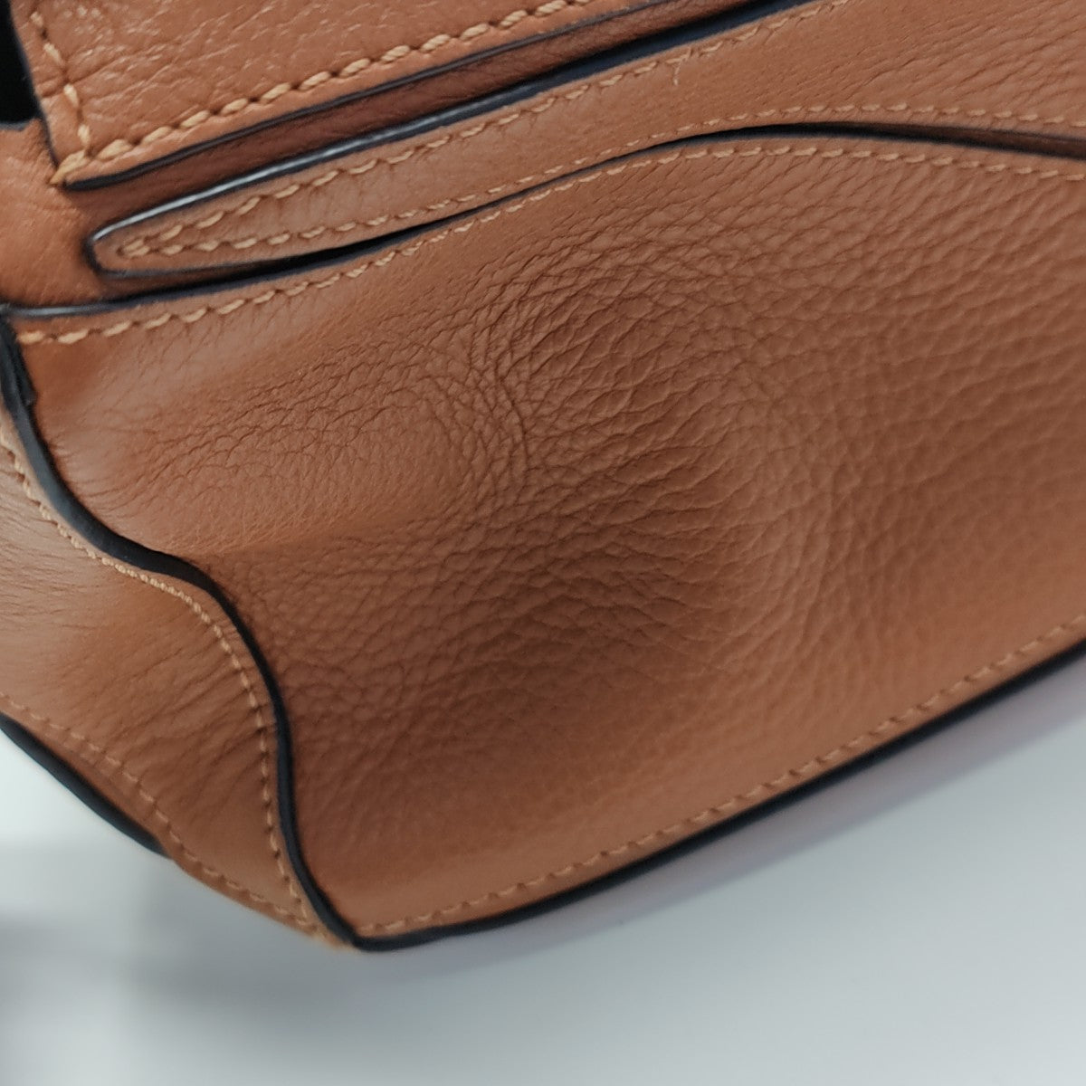 Puzzle Mini Calfskin Brown