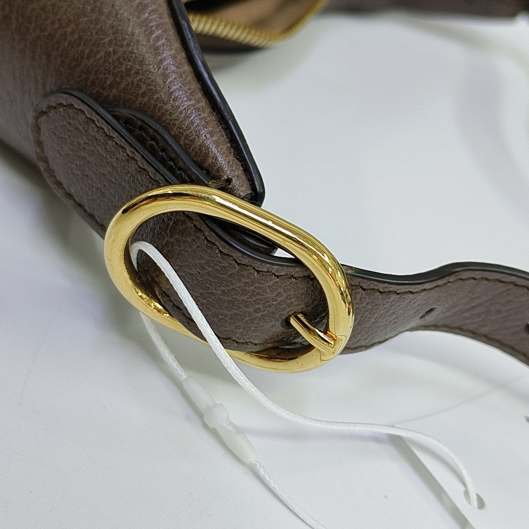 Ophidia Mini Monogram Coated Canvas Beige
