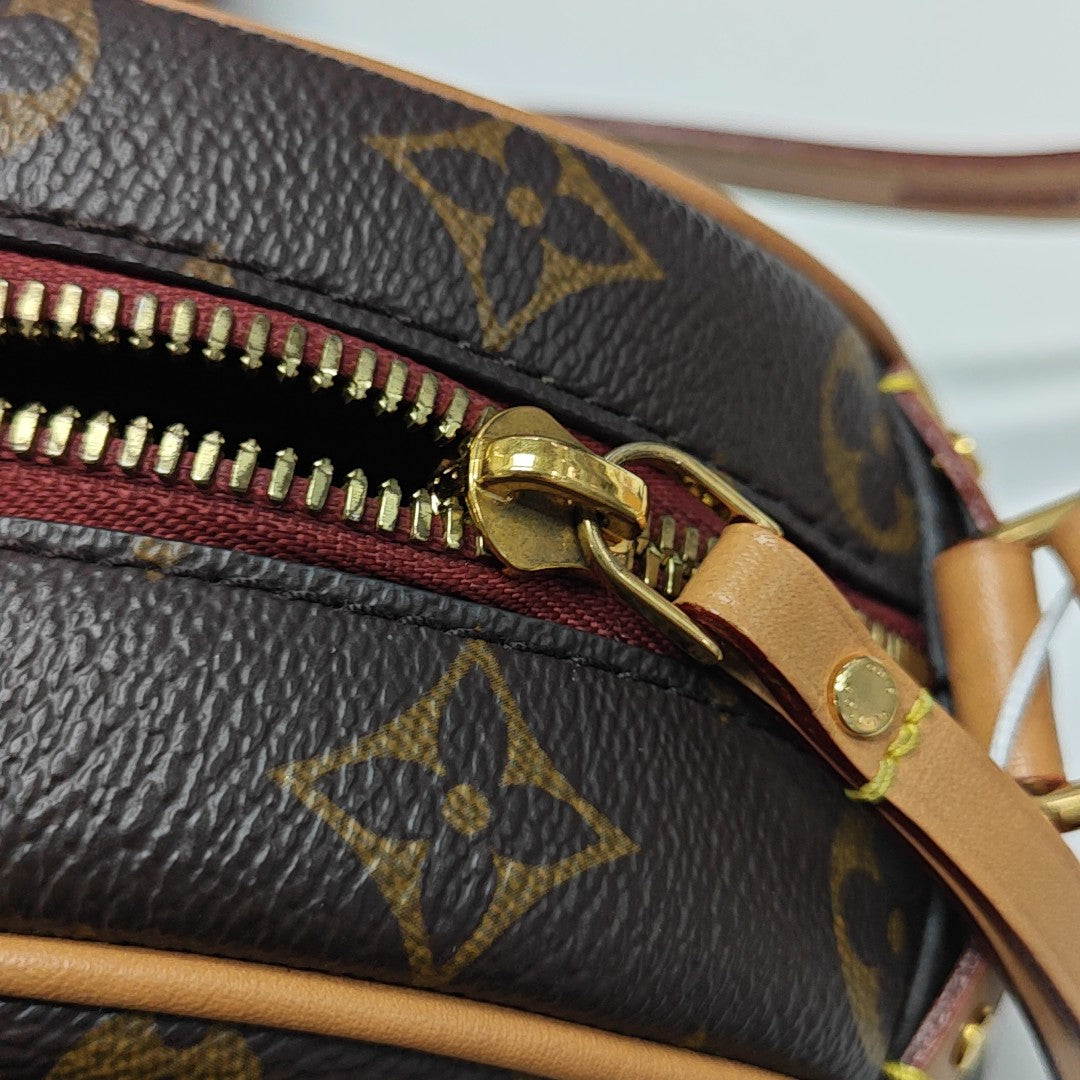 BOITE CHAPEAU PM Monogram Coated Canvas Brown