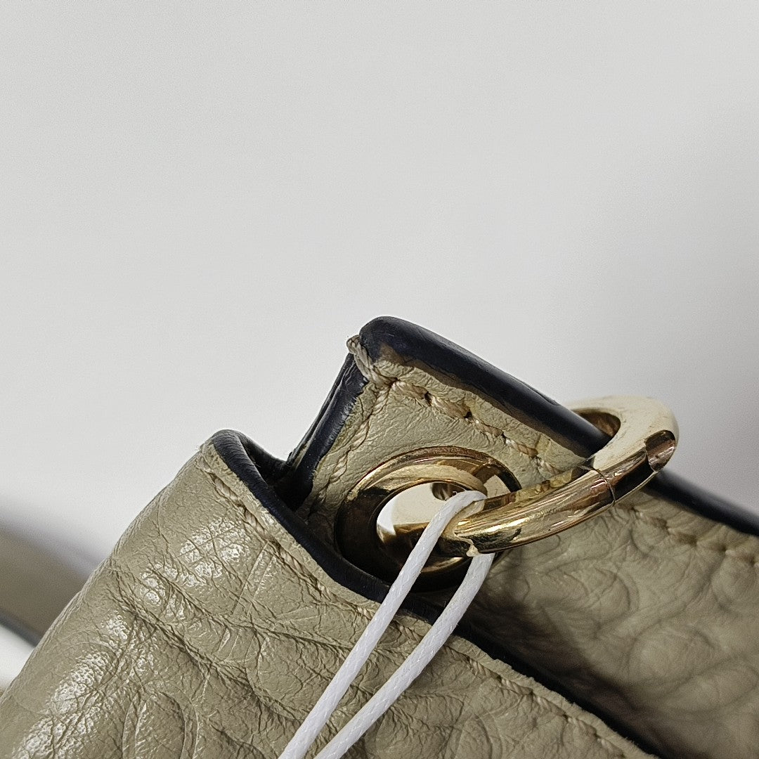 Avenue Monogram Calfskin Gray