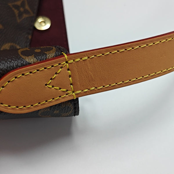 ALL IN Monogram Coated Canvas Brown
