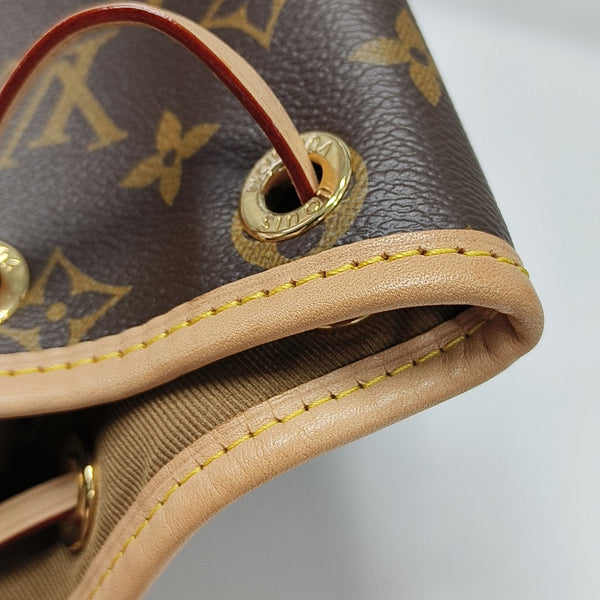 MONTSOURIS MM Monogram Coated Canvas Brown