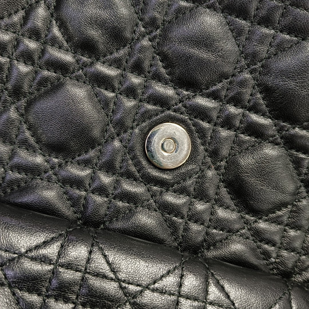 Stardust Cannage Lambskin Black