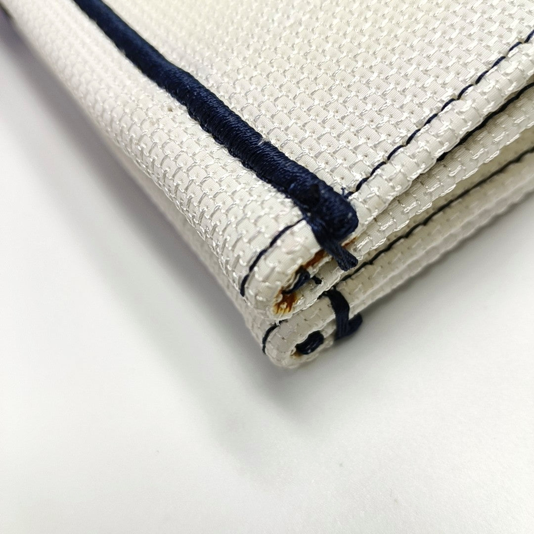 Authenticated pre-owned  Book Tote Large Canvas White - Tote Bag at Looply