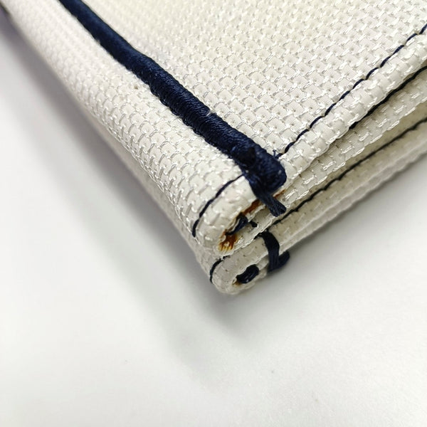 Authenticated pre-owned  Book Tote Large Canvas White - Tote Bag at Looply