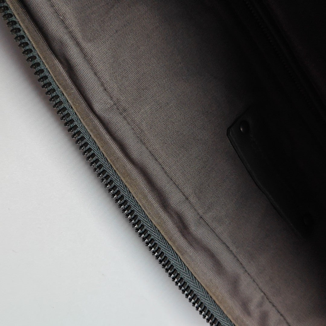Calfskin Crossbody Bag Gray