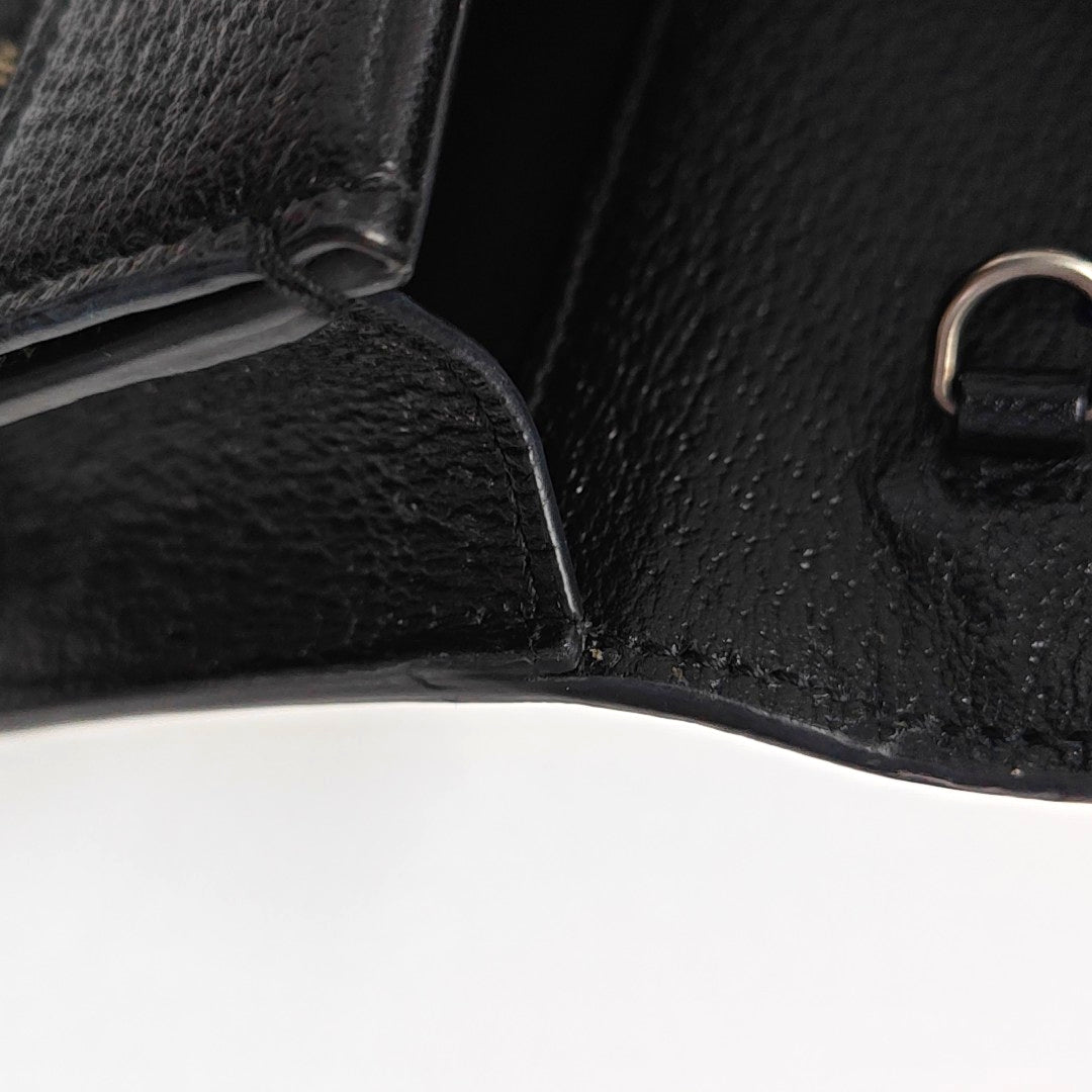 Dionysus Super Mini Monogram Denim Black