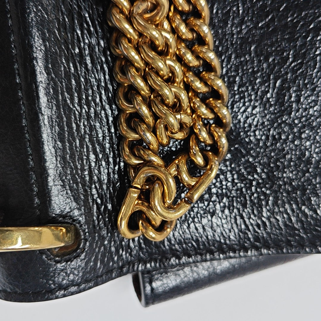 Kan U Small Lambskin Black