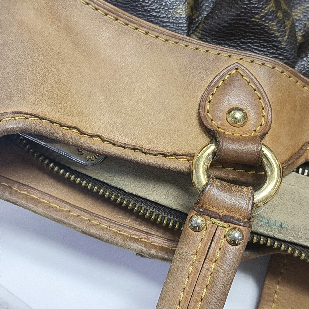 VINTAGE BOETIE PM Monogram Coated Canvas Brown