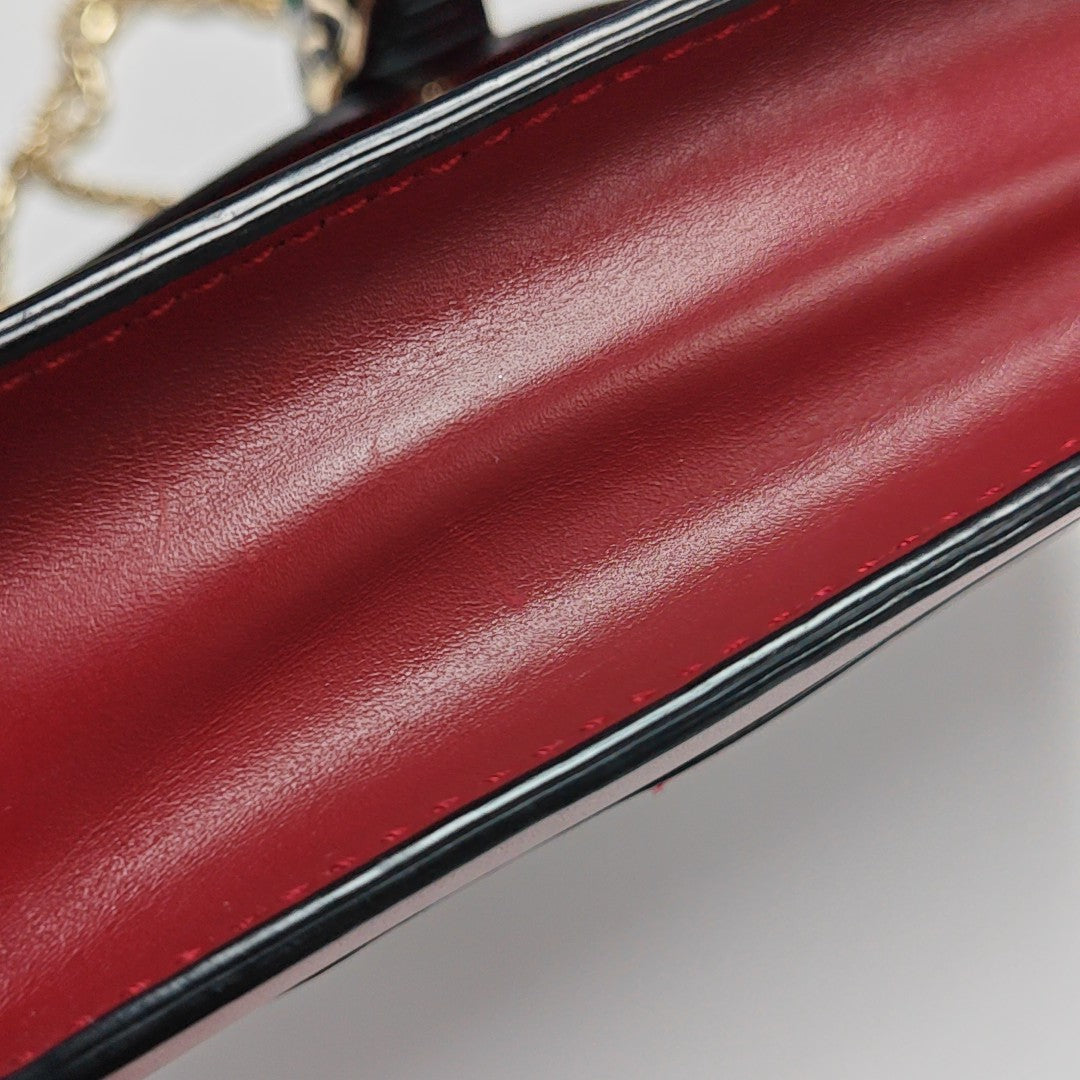 SERPENTI FOREVER Small Calfskin Red