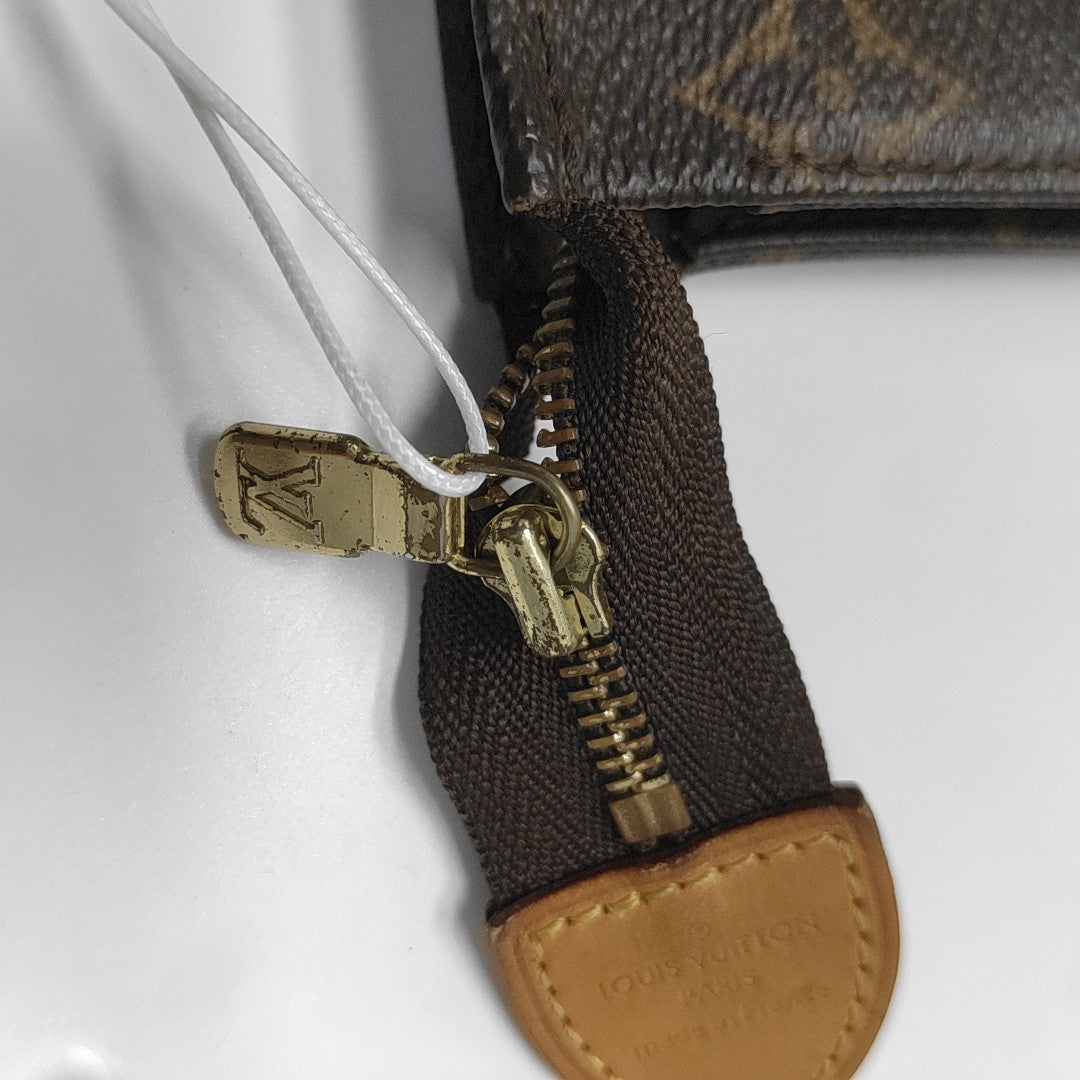 TOILET POCKET 26 Monogram Coated Canvas Brown